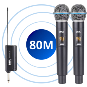DNA BAT DUAL VOCAL SET zestaw bezprzewodowy akumul