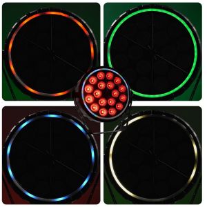 LIGHT4ME RING PAR 18 RGBW - reflektor sceniczny ring DMX + pilot