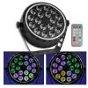 LIGHT4ME RING PAR 18 RGBW - reflektor sceniczny ring DMX + pilot