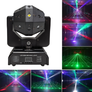 LIGHT4ME ATLAS ruchomy multiefekt świetlny 4w1 LED