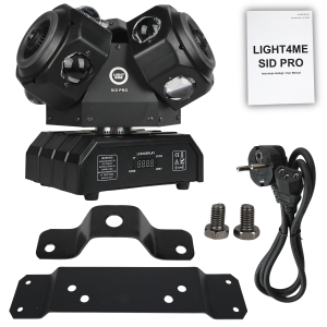 LIGHT4ME SID PRO ruchomy multiefekt świetlny 5w1