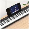 V-TONE PFP pianino cyfrowe przenośne składane czarne 88 klawiszy pulpit do nut pokrowiec USB-C