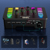  DNA SC ONE analogowy mikser audio 2 kanały USB-C Phantom podświetlenie RGB zmiana głosu pogłos personalizowane efekty dźwiękowe