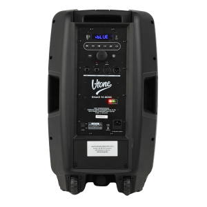  V-TONE OrionX 14 ACCU kolumna aktywna akumulatorowa czarna Bluetooth TWS USB AUX FM DSP wysuwana rączka kółka transportowe 135W