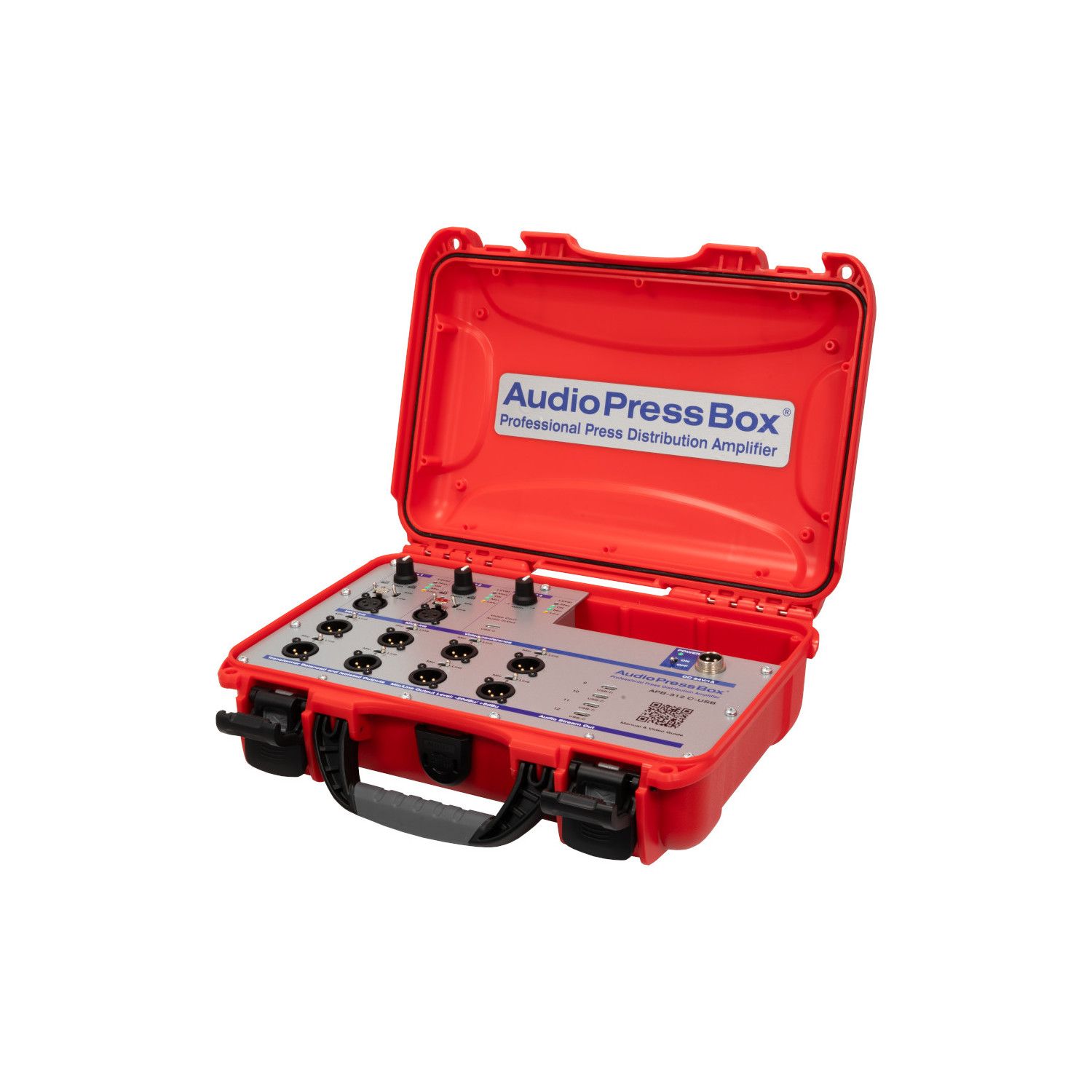 AudioPressBox APB-312 C-USB (apm mini) - skrzynka dziennikarska / pressbox
