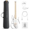 DONNER HUSH I PRO WHITE- gitara elektro-akustyczna czarna