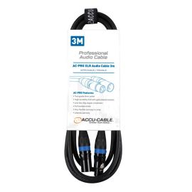 Accu-Cable AC-PRO XLR audio cable 3,0m - przewód mikrofonowy (3m)