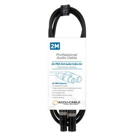 Accu-Cable AC-PRO XLR audio cable 2,0m - kabel mikrofonowy XLR (2m)