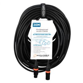 Accu-Cable AC-PRO XLR audio cable 30,0m - przewód mikrofonowy (30m)
