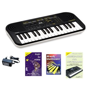 CASIO SA-51 - keyboard + zasilacz + 2 książeczki + kolędy