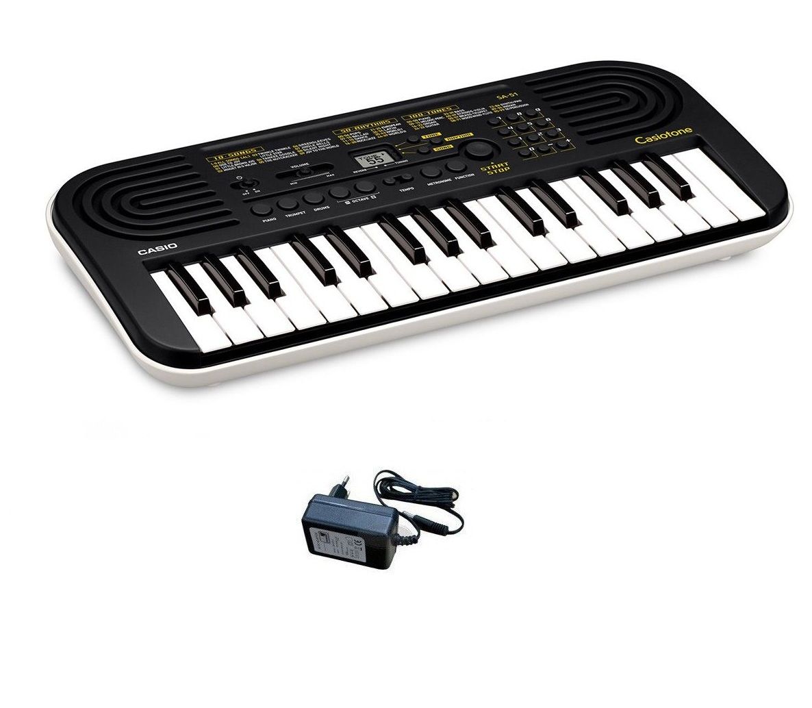 CASIO SA-51 - keyboard + zasilacz