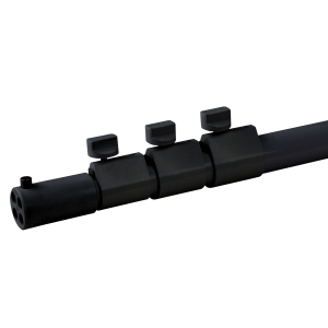 Wentex Telescopic Upright - 4-way 180 - 500 cm (H) - black