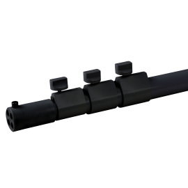 Wentex Telescopic Upright - 4-way 180 - 500 cm (H) - black