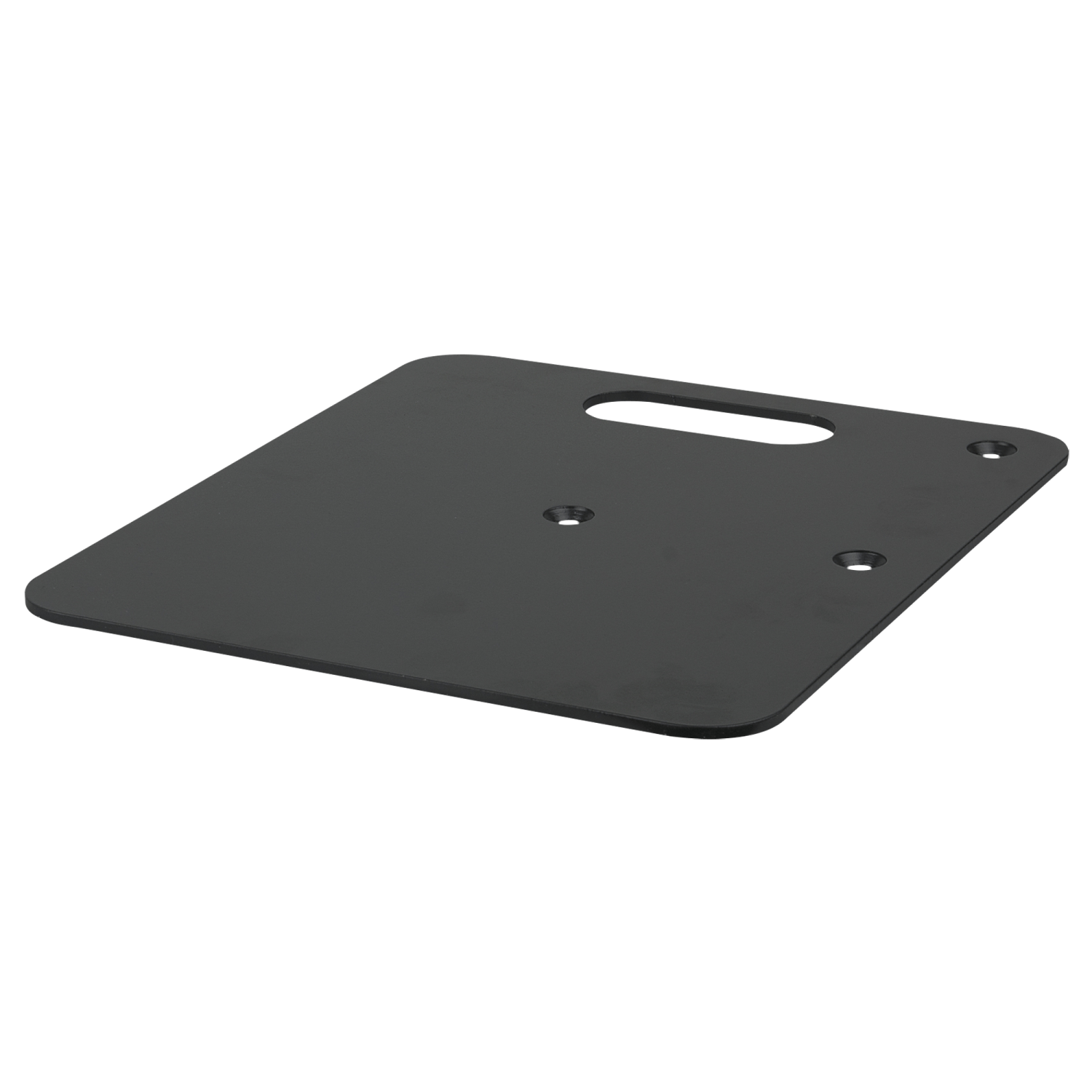 Wentex Base Plate - Powder coated 600 x 600 mm (W x L) - 14 kg - black