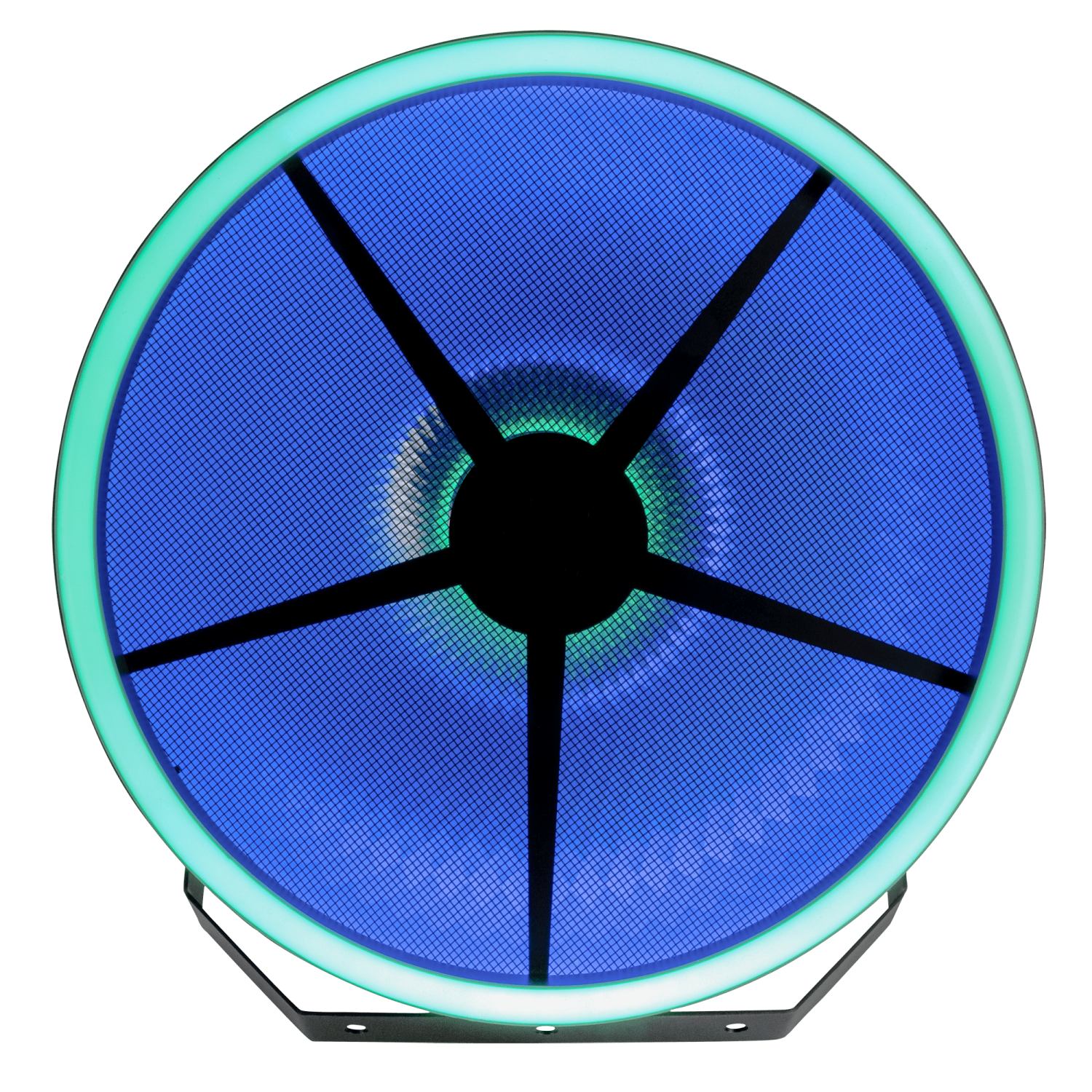 Showtec Goliath - reflektor retro z podwójnym pierścieniem LED RGB