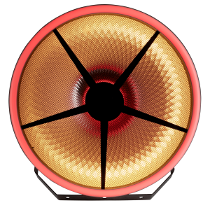 Showtec Goliath - reflektor retro z podwójnym pierścieniem LED RGB