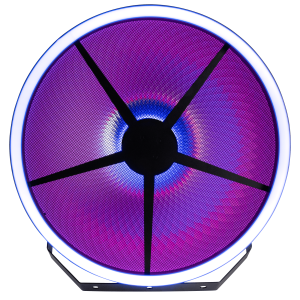 Showtec Goliath - reflektor retro z podwójnym pierścieniem LED RGB