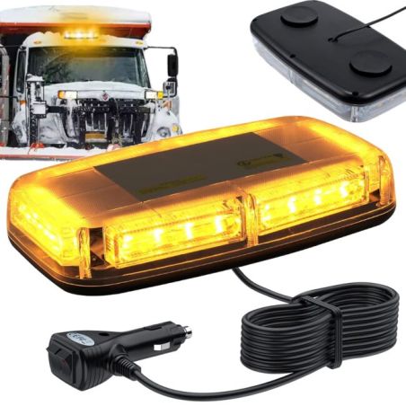 DH Light LBK1 stroboskop pomarańczowy LED kogut la