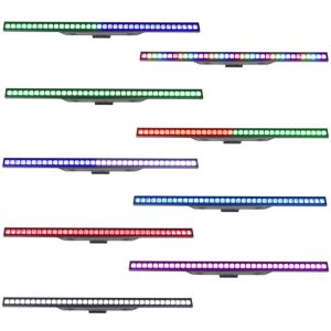  LIGHT4ME LED WALL 363 listwa oświetleniowa DMX dekoracja światłem 36x3W RGB SMD 3535 wypukłe soczewki uchwyt montażowy 