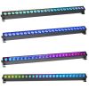  LIGHT4ME AURA PIXEL BAR 24x3W RGBW LED listwa oświetleniowa DMX efekt aura 96x0,2W RGB SMD 5050 dekoracja światłem 2x uchwyt mo