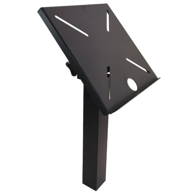  DNA DJ BOOTH LPS dostawka na narożnik stołu stanowiska DJ czarna stalowa regulowana 90-180° do 10 kg