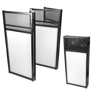 STAND4ME DJ PARAWAN XL stół ekran BK/WH DJ SCREEN POEKSPOZYCYJNY