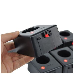 NN SL12 bezprzewodowy system do zdalnego odpalania fontann iskier 12 odbiorników case 2 piloty