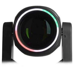  LIGHT4ME FOCUS 200W BEAM RING LED głowica ruchoma oświetlenie sceniczne efekt ring 27x0,5W RGB SMD LED uchwyt montażowy omega 