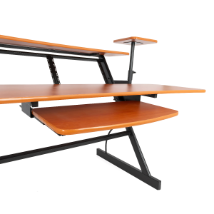  DNA SD2 biurko studyjne stanowisko robocze blat półka górna na wyposażenie 2x podstawa na monitor audio wysuwana półka na klawi