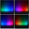  LIGHT4ME AURA PIXEL BAR 24x3W RGBW LED listwa oświetleniowa DMX efekt aura 96x0,2W RGB SMD 5050 dekoracja światłem 2x uchwyt mo