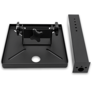  DNA DJ BOOTH LPS dostawka na narożnik stołu stanowiska DJ czarna stalowa regulowana 90-180° do 10 kg