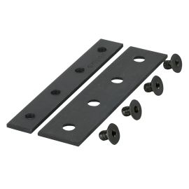 WENTEX Eurotrack - Connection Strip, Black Powder coated