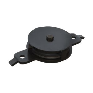 WENTEX Eurotrack - Return Pulley, Black 85 mm - black