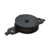 WENTEX Eurotrack - Return Pulley, Black 85 mm - black