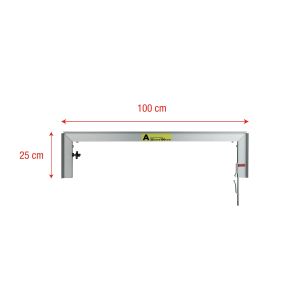 WENTEX SET Frame - A Module 25 x 100 cm (H x W)