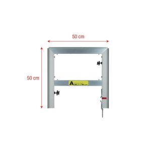 WENTEX SET Frame - A Module 50 x 50 cm (H x W)
