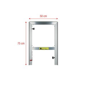 WENTEX SET Frame - A Module 75 x 50 cm (H x W)
