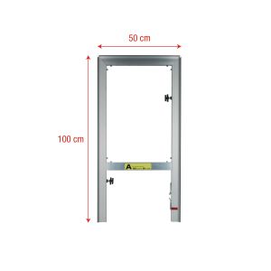 WENTEX SET Frame - A Module 100 x 50 cm (H x W)