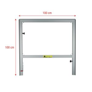 WENTEX SET Frame - A Module 100 x 100 cm (H x W)