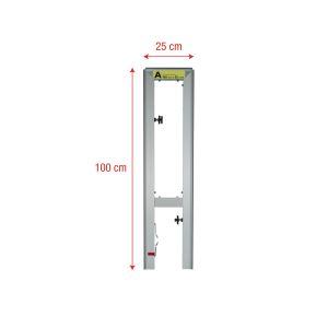 WENTEX SET Frame - A Module 100 x 25 cm (H x W)