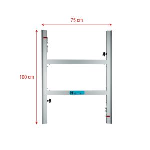 WENTEX SET Frame - H Module 100 x 75 cm (H x W) - extension piece