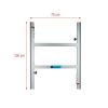 WENTEX SET Frame - H Module 100 x 75 cm (H x W) - extension piece