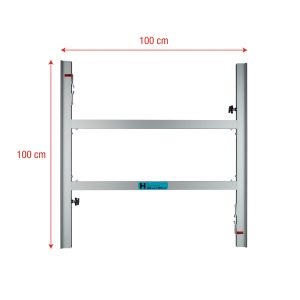 WENTEX SET Frame - H Module 100 x 100 cm (H x W) - extension piece
