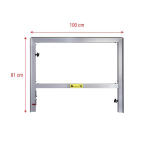 WENTEX SET Frame - A Module 81 x 100 cm (H x W)