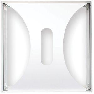 WENTEX 3D Deco Panel Venturi Open For 2x Wentex SET Frame - A Module 100 x 100 cm