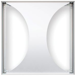 WENTEX 3D Deco Panel Venturi Closed For 2x Wentex SET Frame - A Module 100 x 100 cm
