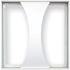 WENTEX 3D Deco Panel Venturi Slim For 2x Wentex SET Frame - A Module 100 x 100 cm