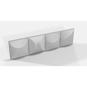 WENTEX 3D Deco Panel Bridge For 2x Wentex SET Frame - A Module 100 x 100 cm