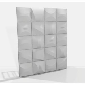 WENTEX 3D Deco Panel Wave For 2x Wentex SET Frame - A Module 100 x 100 cm