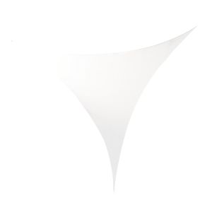 WENTEX Stretch Shape Triangle White 2.5 m (W) - 5 m (H)